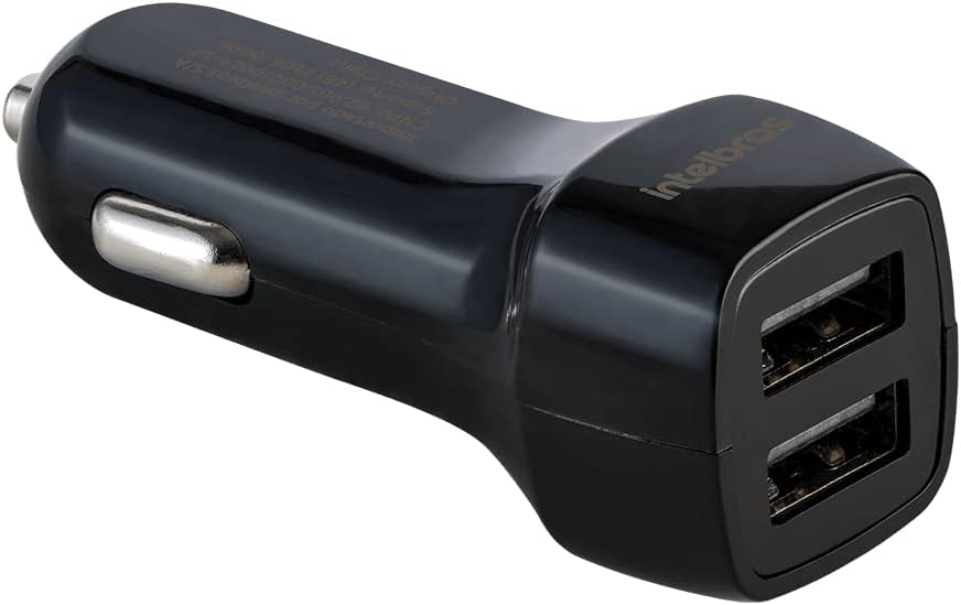 Carregador Universal Veicular ECV2 Fast Preto Intelbras