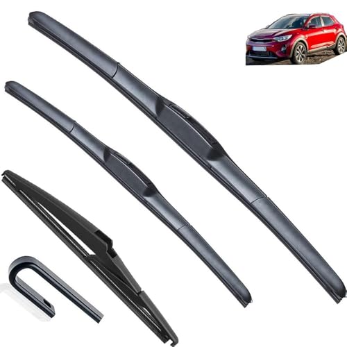 Essuie-glace avant arrière pour Kia Stonic roulez serein sous la pluie brosses 26 16