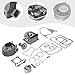 61mm 170-180cc Big Bore Piston Cylinder Kit for GY6 125cc 150cc Scooter ATV & Quad, Cylinder Kit with Camshaft and Cylinder Head, Gaskets, Cylinder Kit Replacement