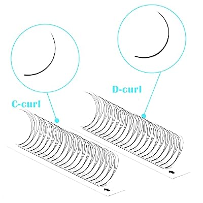 Eyelash Extension Premade Fans Eyelash Extensions D Curl Long Stem Pre Fan Eyelashes Premade Lash Extensions Fans Volume Lash Extensions Pre Made Volume Lashes (3D-0.07D, 15mm)
