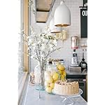 4Pcs Artificial Cherry Blossom Flowers 43 Inch Long Stem Cherry Blossom Decor Fake Flower for Home Wedding Outdoor Decoration (White) - Image 4