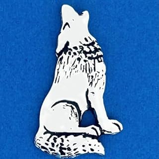 Basic Spirit Pocket Token Coin - Wolf/Leader Coin - Handcrafted Pewter, Love Gift for Coin Collecting, Silver