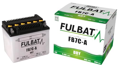 Batterie moto YB7C-A Fulbat 12V l'excellence technologique