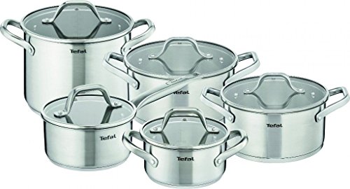 Preisvergleich Produktbild Tefal E825SC84 Topf-Set, Edelstahl