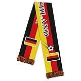 Deutschland Schal Fußball Schal Fanschal Deutschland Flaggenschal,WM Schal Deutschland Sportfan Schals Fussball WM 2022 Deutschland Fanartikel Europameisterschaft Fußball Souvenir Schal,145*17CM