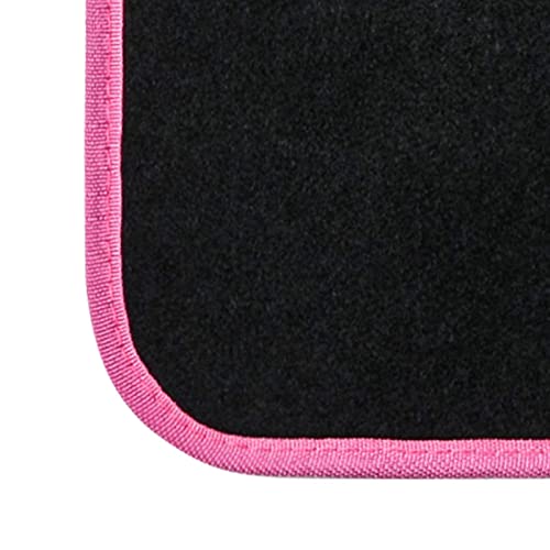 August Auto Universal Fit Butterfly Set Of 4Pcs Carpet Car Floor Mats With 1Pc Butterfly Steering Wheel Cover #TOP7