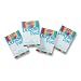 Melissa & Doug Doodle Paper Pad, 4-Pack of Compact Drawing Pads, Pages Tear Cleanly, 50 Sheets per Pack, 6 × 9 inches, Great Gift for Girls and Boys - Best for 3, 4, 5 Year Olds and Up