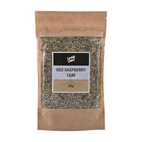 Lowhill Valley Red Raspberry Leaf Herbal Tea - Rubus idaeus - Rich in Antioxidants – No Additives or Preservatives – Organically Grown – 50g