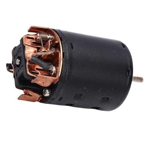 YWBL-WH 540 35T Brushed Motor RC Crawler Motor RC Climbing Car Motor High Torsion for SCX10 I II III PRO Gen7 Gen8 V2 D90 Willys 1941 MB Truck with Cooling Fan Alloy Steel