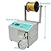 TECHTONGDA Automatic Twist Tie Machine, 110V Wire Tie Machine Bag Sealer, Bag Tying Machine with 3280ft Metallic Wire, Bundling Diameter 0.12-1.26 Inch, Packaging Equipment for Candy, Bread, Presents