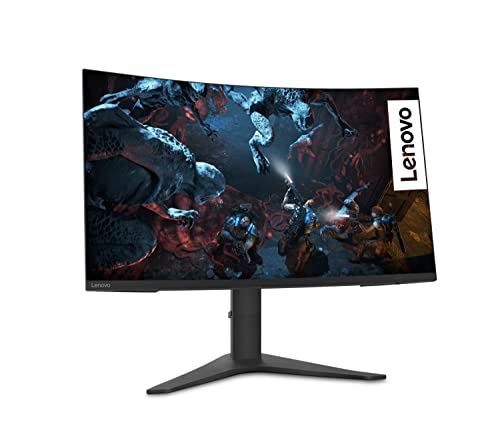 Lenovo G32qc-10 - Monitor Gaming Curvo 31.5' 2K QHD (VA, 144Hz, 1ms, HDMI, DP, FreeSync, Base...