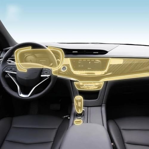 Film protecteur PPF Cadillac XT6 anti-rayures pour un intérieur automobile