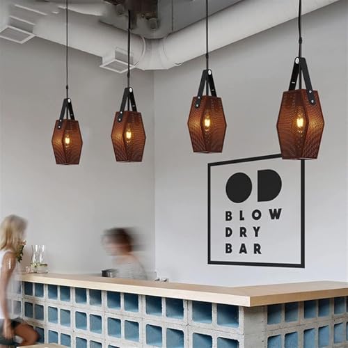 Lustre pour salle à manger moderne avec fixation E27 robuste - 6