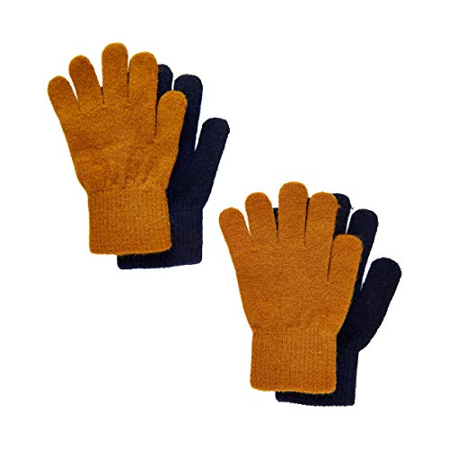 Celavi Unisex Kinder Magic Gloves Handschuhe, Pumpkin Spice, 7 EU