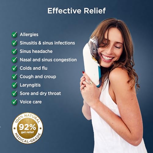 Mypurmist® Essential Kit Plus – Personal Steam Inhaler and Hands-Free Strap (Plug-in)