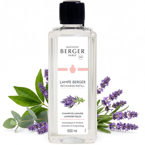 MAISON BERGER Lampe Berger NachfĂĽllung BlĂĽhender Lavendel, 500 ml