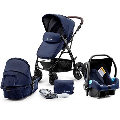 Kinderkraft MOOV Poussette 3 en 1, Trio, Enfant, Siège-auto, Accessoires