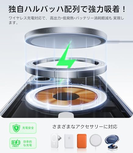 TORRAS iPhone 17 用ケース Guardian-Mag クリア の商品画像 2
