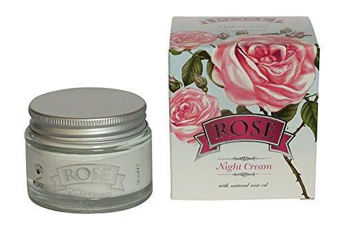 Revitalizing Natural Night Cream With Natural Rose Oil, 50 ml (1.7 fl. Oz)