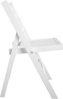 Vista 13 de Cosco Productos COSCO XL Silla plegable con respaldo de listones de madera, paquete de 2, color blanco