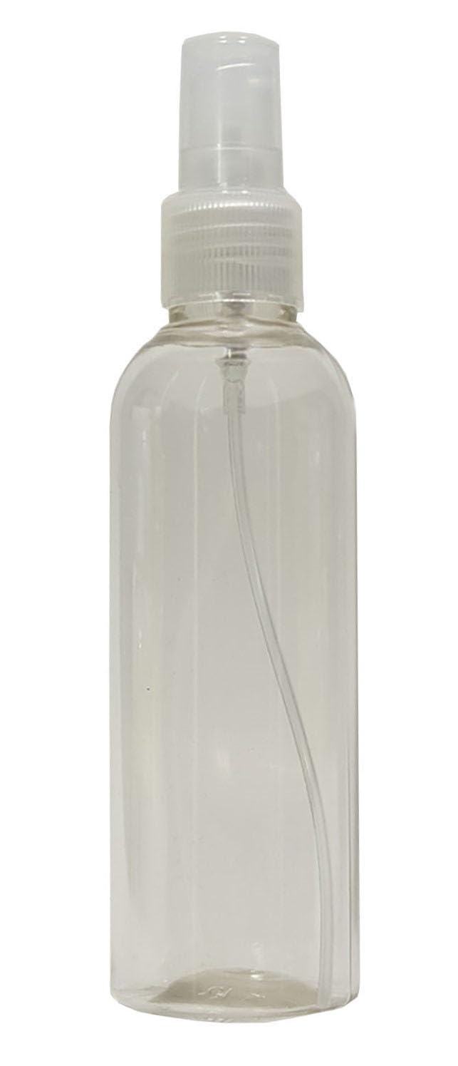 Paradise Boş Şeffaf Pet Şişe Ambalaj 100 ml & Valf Sprey 50 Adet