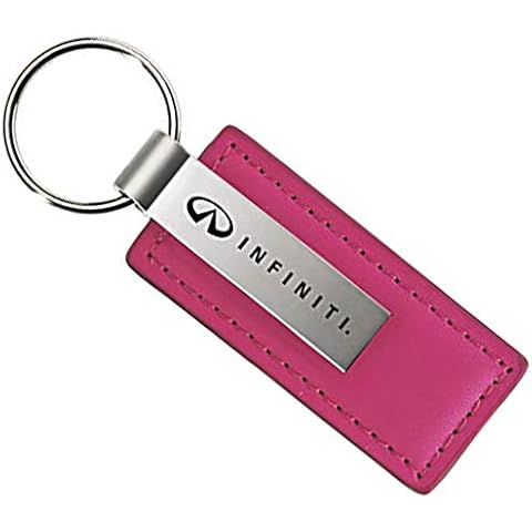Au-TOMOTIVE GOLD Leather Key Chain for Infiniti Cover