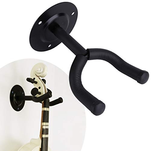 AKORD Lot de 4 Supports muraux réglables pour Guitare et Violon Noir, Set de 4 Pièces - Les Beatles, Paul McCartney, John Lennon, RIngo Starr, George Harrison AKORD Lot de 4 Supports muraux réglables pour Guitare et Violon Noir, Set de 4 Pièces – Image 5