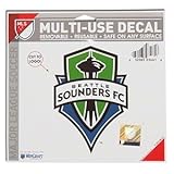 Wincraft Soccer Seattle Sounders Multi-Use Decal, 4.5" x 5.75"