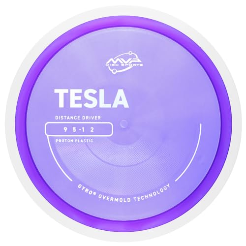 MVP Disc Sports Proton Tesla Disc Golf Distance Driver (170-175g / Colors May Vary)
