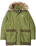 regatta regenjacke 140 Thermo-Guard-Isolierung Regatta Kinder Payton Waterproof and Breathable Insulated Reflective Parka Jacke, Grün (Cypress Green), 9-10 Jahre (Herstellergröße:135-140 cm)