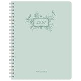 AT-A-GLANCE Weekly / Monthly Planner 2016, 8.5 x 11 Inches, Poetica (772905)