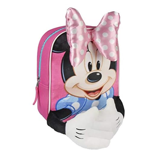 Minnie Mouse CD-21-2206 2018 Mochila Tipo Casual, 40 cm, 1 Litro, Multicolor