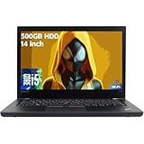 Lenovo ThinkPad T470 - Laptop empresarial de 14 Pulgadas - Core i5-6300U 2.4GHz-3.0GHz, 8GB RAM, 500GB HDD, cámara Web,...