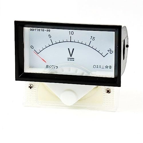 Voltmètre DC 5V MOBYAT 85C17 panneau analogique de mesure de tension