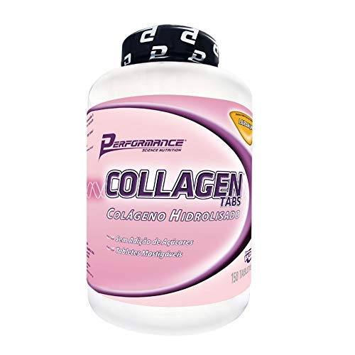 Bio Collagen Tabletes Mastigáveis (150 Tabs) - Sabor Laranja, Performance Nutrition