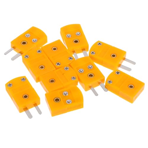 Mini conectores PRETYZOOM para termopar tipo K macho y hembra de alta resistencia