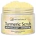 Exfoliating Turmeric Scrub and Skin Exfoliator with Collagen and Coconut Oil, Gently Exfoliates Face, Body, Hands, and Feet, Moisturizing Skincare, 16 oz by M3 Naturals