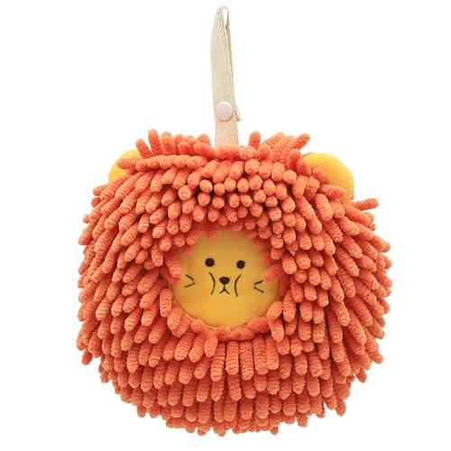 Serviette main chenille boule floue microfibre absorbante pour salle de bain et cuisine