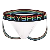 SKYSPER Men's Jockstrap Underwear Jock Strap Male Athletic Supporter for Men