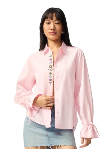Chemise d'hiver confortable manches longues en coton rose Disney Princess