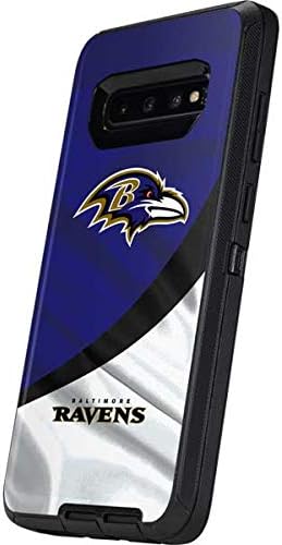 Skinit Decal Skin Compatible with OtterBox Defender Galaxy S10 - Officially Licensed NFL Baltimore Ravens Design