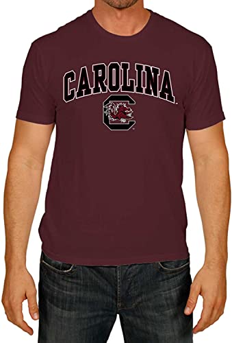 Collegiate Premium Cotton Short-Sleeve T-Shirt - Adult Sizes (as1, Alpha, m, Regular, Regular, South Carolina)