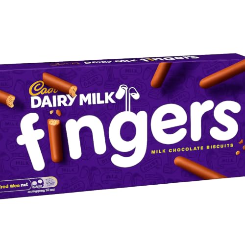 Image of Chocolate Dairy Milk Fingers Biscuits 114g | chocolate fingers (PACK OF 1)