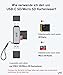 Lector de Tarjetas USB C SD/Micro SD, Adaptador SD USB 3.0 Tipo...