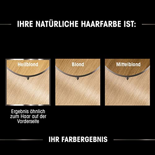 Foto von Garnier Olia Dauerhafte Haarfarbe ohne Ammoniak, Mit pflegenden und natürlichen Ölen, Vollständige Grauhaarabdeckung, Permanente Coloration, Nr. 10.0 helles Blond, 3 x 1 Stück