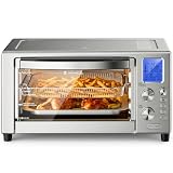 Kismile 12-in-1 Air Fryer Toaster Oven Combo, 23QT Convection Oven Countertop...
