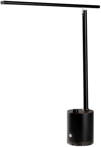 TEMBR Desk lamp Dimmable Folding Table Lamp - USB Charging Port,Rechargeable,Infrared Sensor Switch Light,Knob Stepless Dimming,LED Flexible Table