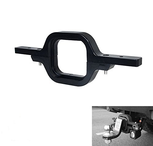 iJDMTOY Tow Hitch Mounting Bracket Compatible With Dual LED Backup Reverse Lights/Rear Search Lighting/Off-Road Work Lamps, Truck SUV Trailer RV, etc