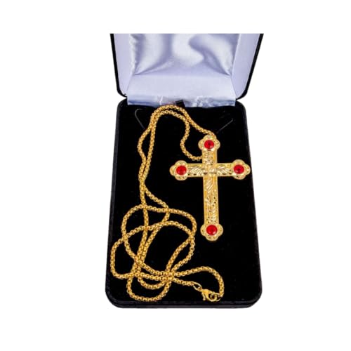 MercyRobes Pectoral Clergy Cross -N74-C403G-R
