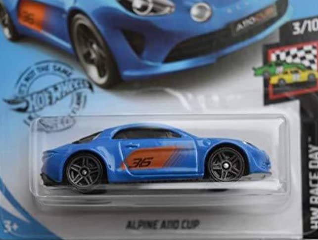 DieCast Hot Wheels Alpine A110 Cup, HW Race Day 3/10 (Blue) 80/250